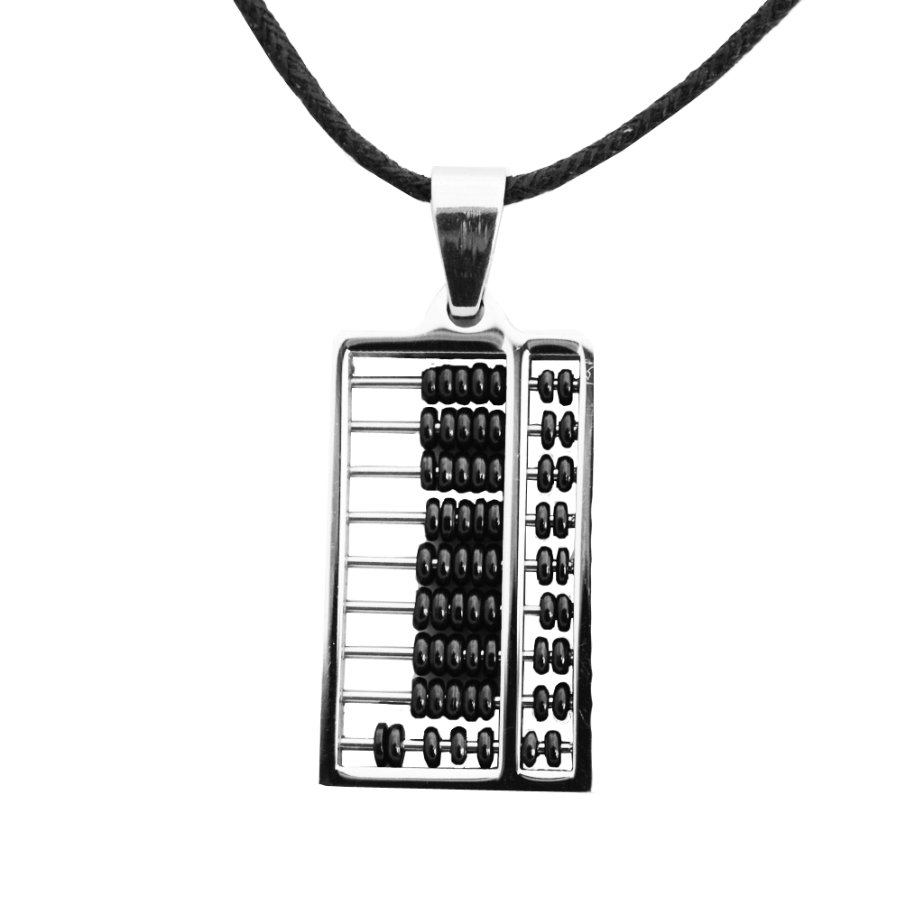 Stainless Steel Abbacus Pendant