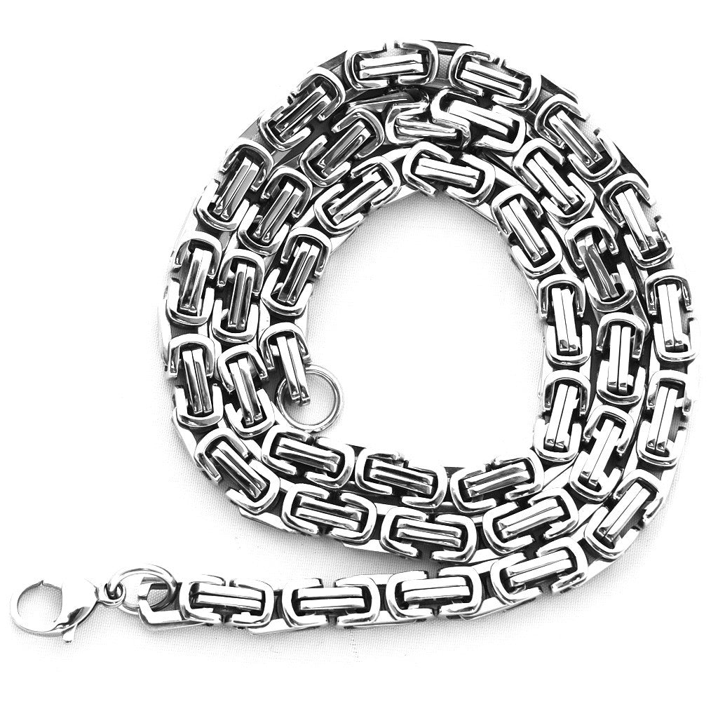 Stainless Steel Box Chain - Fancy