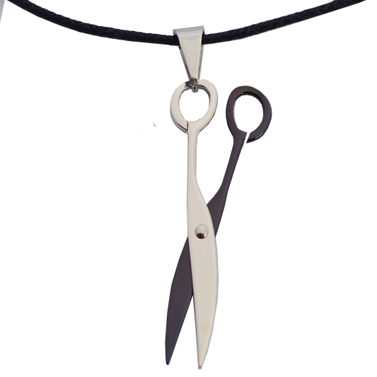 Stainless Steel Scissors Pendant