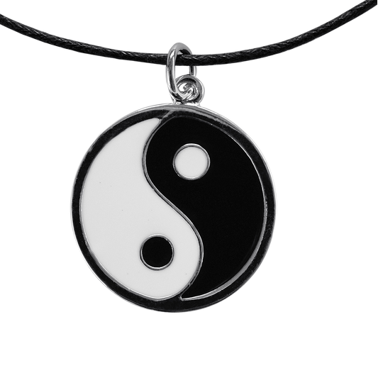 Stainless Steel Ying Yang Pendant
