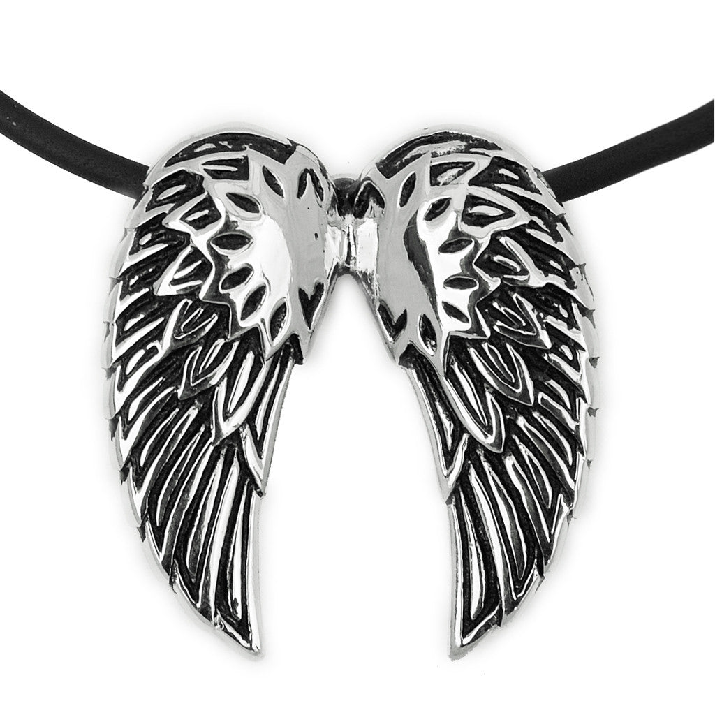 Stainless Steel Angel Wings Pendant