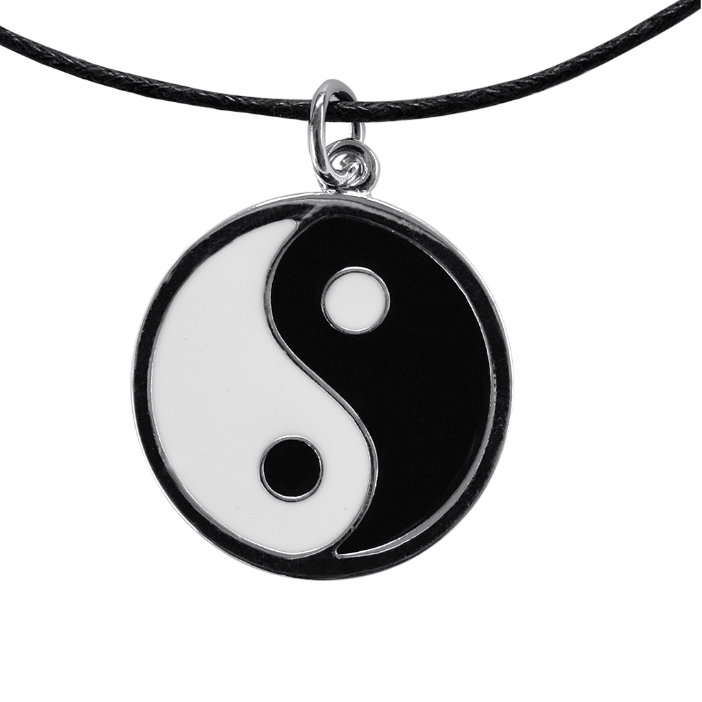 Stainless Steel Ying Yang Pendant